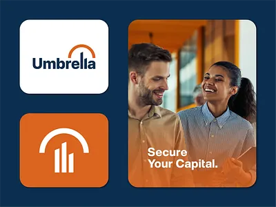 Umbrella - Logo Design & Visual Identity abstractlogo branding brandmark design entrepreneurship graphic design illustration logo logo inspiration