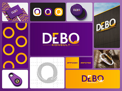 Debo Konsult - Logo Brand Identity accounting brand brand identity business consult design free designer freelance graphic design hand hire hire designer illustration logo logodesign mockup unused logo vector visual identity work