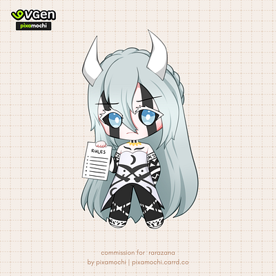 Cute Chibi Commission cute style