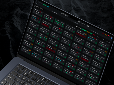 Status Screen card dark mode dark ui dashboard figma fleet product design status ui ui design ux wireframe