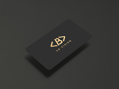 AB Vision programming company - Logo Design branding graphic design identity logo logo design logotype minimalist logo visit card