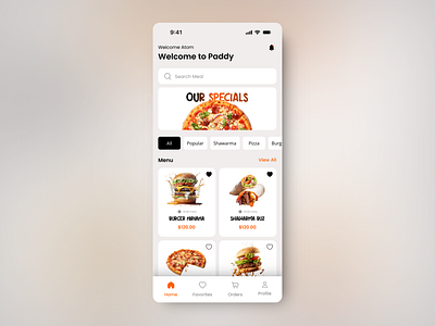 Food Delivery App Ui app appdesign design figma food ui uiux uiuxdesign