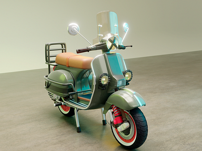 Best Ride 3d 3d artwork 3d model 3d modeling 3d motion artwork blender cycles italia model motion motion graphics motocycle vehicle vespa