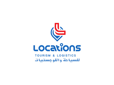 Locations - Tourism & Logistics arabic branding cargo design graphic design illustration lettering logistics logo logo logo design tour travel tourism logo typography vector