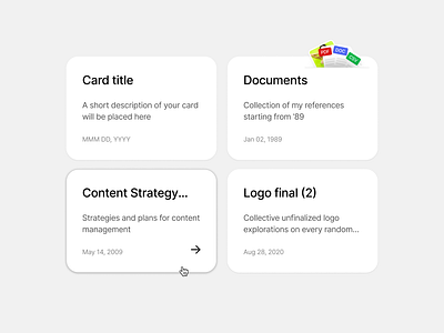 UI cards exploration card card design design graphic design ui uiux ux