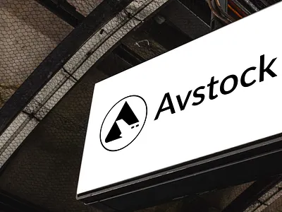 Avstock logo design aerospace air logo airlines branding design letter letter logo logo logo design print