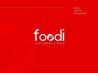 Foodi Logo & Brand Identity Design | Food Delivery Logo brand identity branding design food delivery food logo foodi graphic design illustration logo logo and branding stationery typography vector