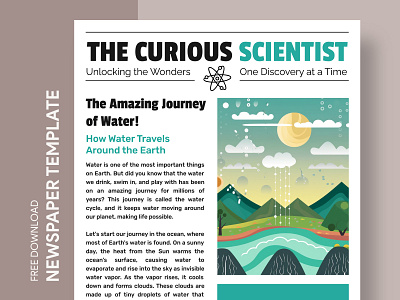 Science Newspaper for Kids Free Google Docs Template docs free google docs templates free newspaper template free template free template google docs google google docs google docs newspaper template kids kids newspaper kids newspaper template kindergarten newspaper newspaper school newspaper science science newspaper science newspaper template template