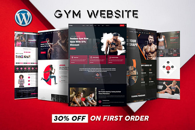 "30% Off on Gym Websites! Don’t miss this great offer—contact me animation design wordpress