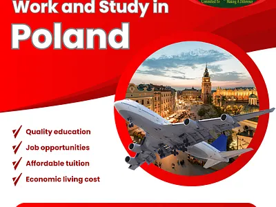 Work and Study in Poland (Social Media Post)