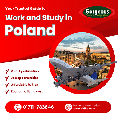 Work and Study in Poland (Social Media Post)