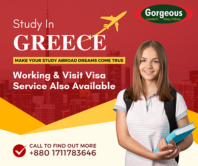 Study In Greece (Social Media Post)