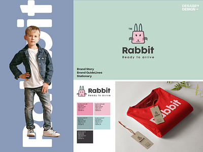 Rabbit Logo design branding logo logo design