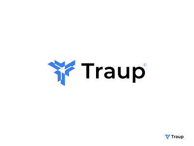 Traup Logo I T & Y Letter and Brand Identity abstract logo brand identity branding design graphic design icon illustration logo logo design logo designer minimal modern logo symbol t letter traup ui unique logo visual mark y letter