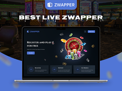 Online Zwapper Casino Web businessgameuiuxdesign design gameuiuxdesign uiuxdesign websitebusinessgameuiuxdesign