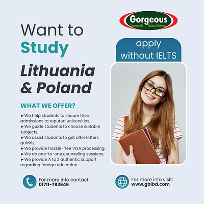 Study in Lithuania & Poland