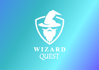 Wizard Quest Logo Design branding design graphic design illustration logo typography vector