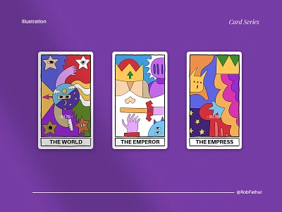 Card Series 3 adobe animation artist branding card colorful design fine art graphic design human art illustration illustrator organic photoshop playful pop art tarot trading card