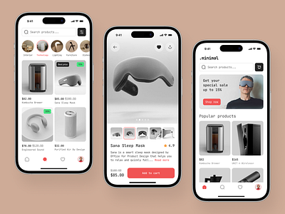 E-Commerce Mobile App app app design app interfaces best app design design e commerce ecommerce ios mobile mobile app design mobile app ui mobile ui mobile ui design mobile ux modern app ui modern ui ui ui design ui ux design ux