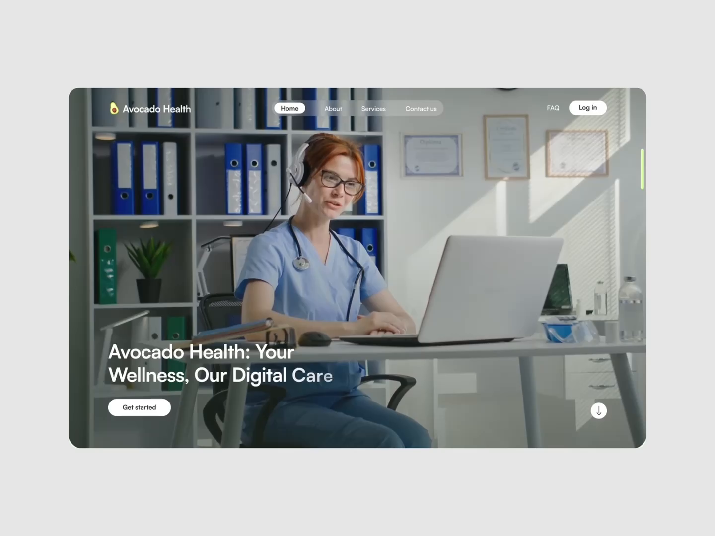 Example of Website Design