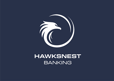 Hawksnest Banking Logo Design branding design graphic design illustration logo typography vector