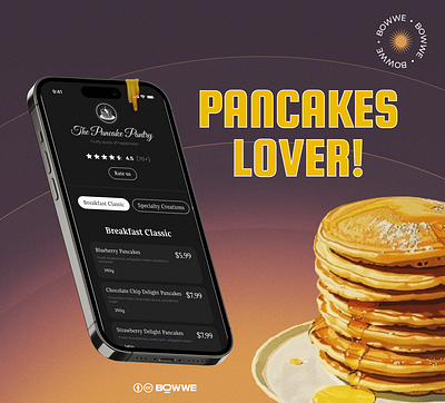 Pancakes Menu Design creative menu design ideas food menu design ideas menu design ideas menu format ideas menu style ideas modern menu design ideas modern menu ideas