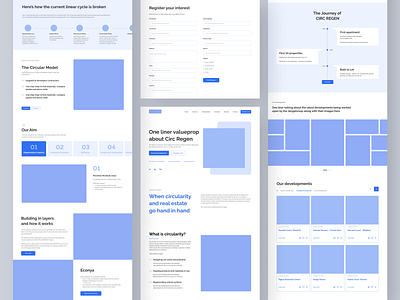 Wireframe design for a real estate firm landing page landing page design real estate design real estate landing page real estate website realtor realtor design realtor landing page structure website ux design web web design web development website design website wireframe wireframe design