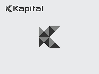 kapital logo, k letter kapital logo design creative logo flat logo icon logo k letter logo design kapital logo letter logo logo logo design minimalist logo wordmark logo