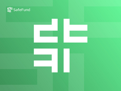 SafeFund - Logo Design Concept airdrop artificial blockchain branding creative crypto currency decentralized defi focus lab forex hola lab logo logo design modern nft startup technology token web3