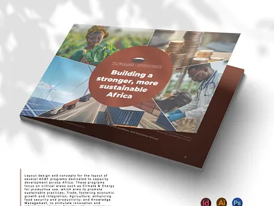 Magazine/ Brochure Layout Design africandesigner branding design graphic design illustrator indesign layout logo