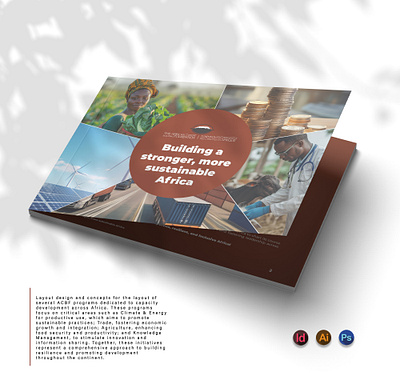 Magazine/ Brochure Layout Design africandesigner branding design graphic design illustrator indesign layout logo