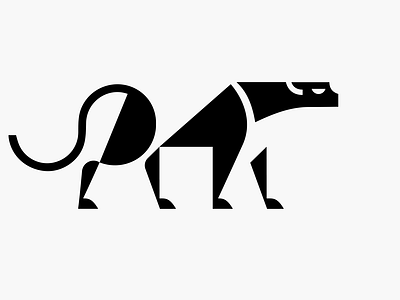 LOGO - PANTHER animal branding cart cat cheetah design graphic design icon identity illustration jungle logo marks panther panthera safari symbol ui