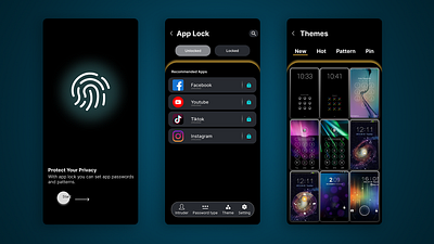 App Lock Manager ai locker app ui applock applock fignerprint applock master applock password applock pro applock ui applock userinterface hide pictures lock my phone phone lock app uiux userinterface