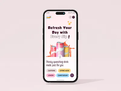 Soda Shop web app and mobile app UI appui branding designsystem ecommerce figma graphic design hier hireme landingpage mobileapp mobileapplication sodaapp sodalandingpage sodashop ui uidesignsystem uiux uiuxdesign ux webapp
