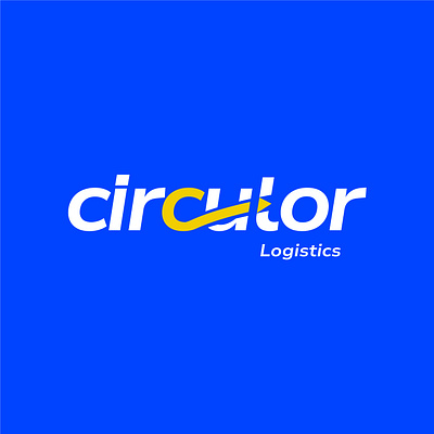 circulor logistics logo app arrow branding design graphic design illustration logistics logo transportation typography ui ux vector