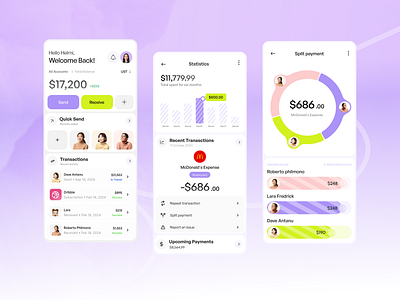 FinSage – Financial Management App (Concept) app design fintech ui ux