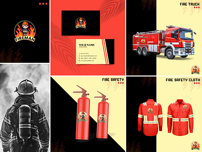 Brave & Ready: Minimal Firefighter Mascot Logo brand brand identity branddesign brandidentity branding design graphic design icon illustration logo logo design logodesigns logodesinger logoinspirations logomark logos logotype mascot minimal minimalist