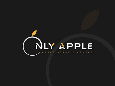 ONLY APPLE LOGO DESIGN apple apple repairing logo branding flat fonts lettermark logo designs logo type logodesigner logos minimal minimalistic modern o logo only apple logo servicing logo simple startup tech typography logo