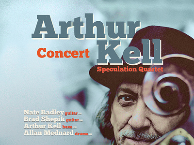 Arthur Kell "Speculation Quarter" - FLYER/BANNERS artwork banner event flyer graphic design poster print social media content