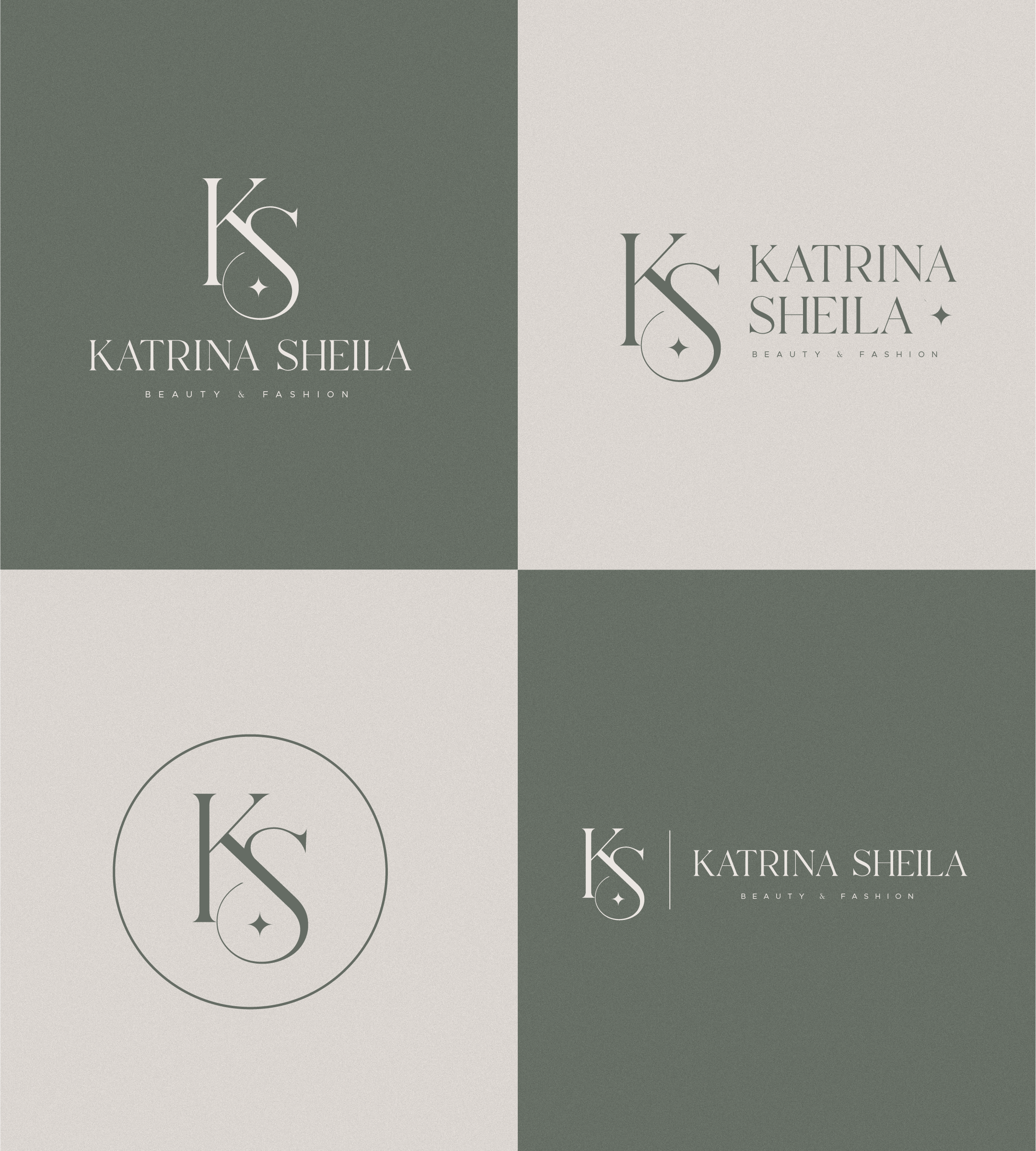 KS monogram logo branding desain design graphic design ikon illustration logo merek vektor