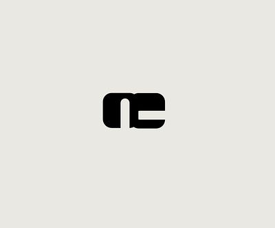 "n c" lettermark logo branding design graphic design icon logo logo design typography