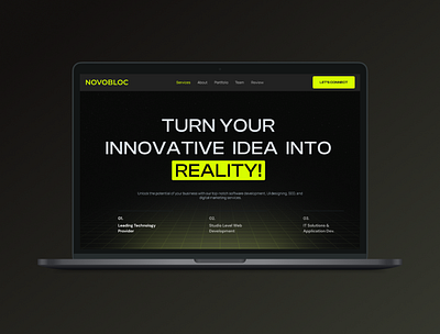 Agency Landing page