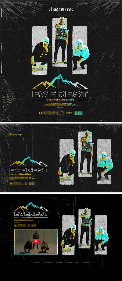 Tzigoiners "Everest" - Song ARTWORK artwork content cover art graphic design social media youtube