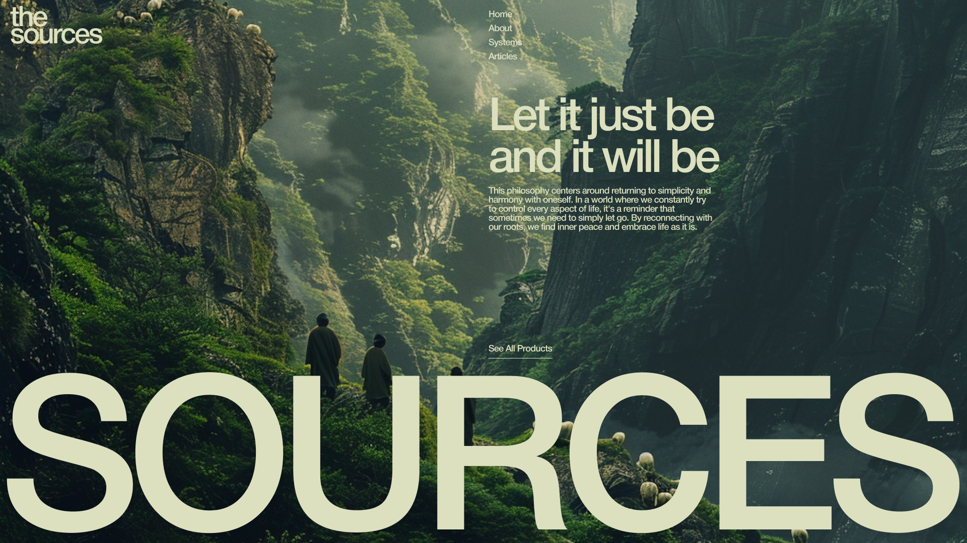 Example of Landing Page Development