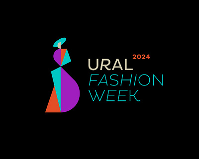 Ural Fashion Week beauty branding fashion graphic design logo show