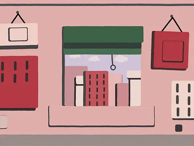 Philip Guston Animation adobe after effects after effects gif loop mograph motion design painter philip guston