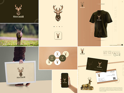 Ston Deer: A Mascot Logo Design brand brand identity branddesign branding design graphic design graphics icon illustration logo logo design logoconcept logoideas logoinspirations logomark logos logotype mascot minimal minimalist