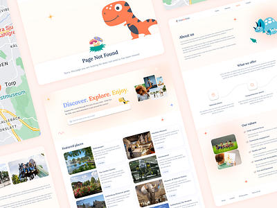 Fun for kids Startup project - mockups mockups ui design ux design