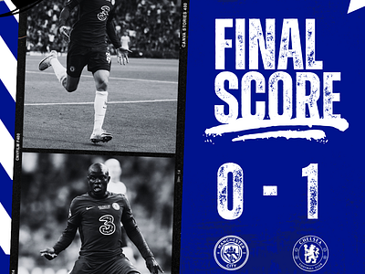 Man city vs Chelsea UCL Final graphics design football graphic design illustration matchgraphics