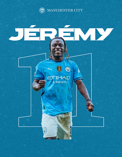 Jeremy Doku graphics design football graphic design mancity soccer sportgraphics